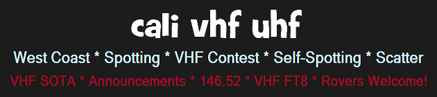 The Cali VHF UHF Page